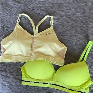Victoria's Secret 38B and Nike XL  Sports Bras- washed but never worn